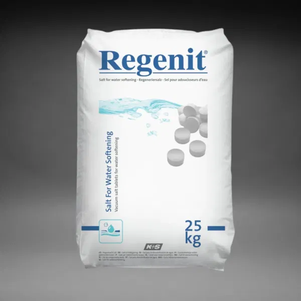 Regenit Regeneriersalz (Tablettensalz), Palette 40 Säcke à 25 kg