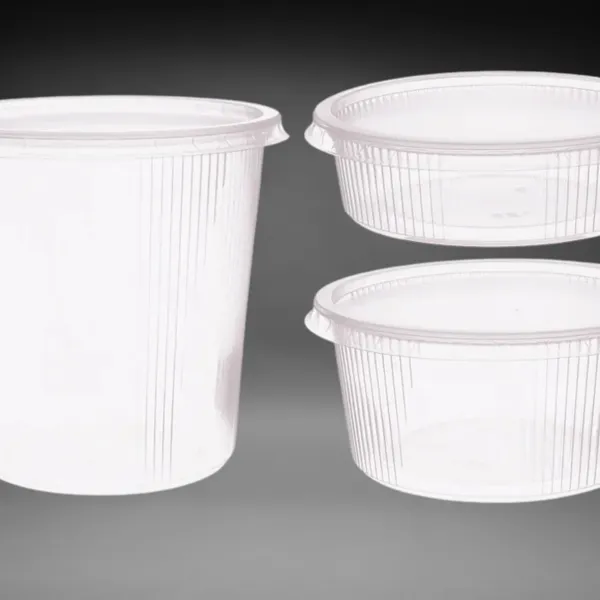Verpackungsbecher rund 500ml mit Deckel