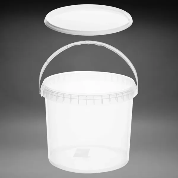 Rundeimer transparent 5,7L