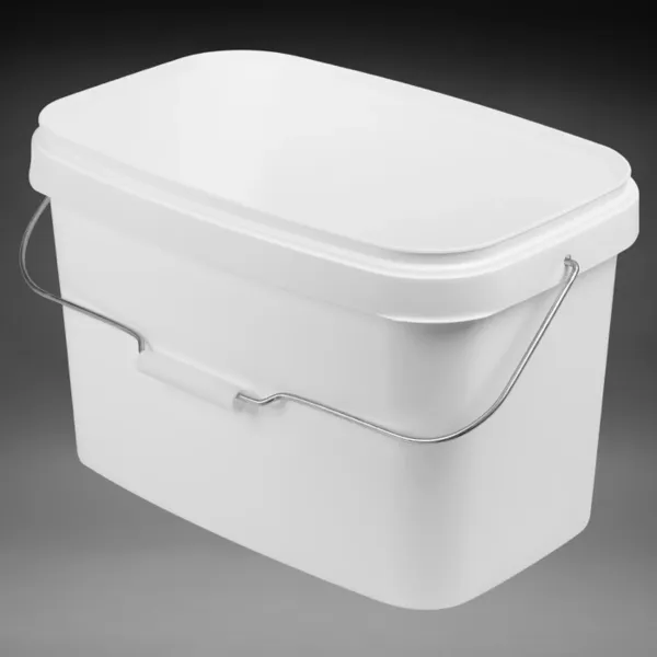 Rundeimer 17,1L weiß