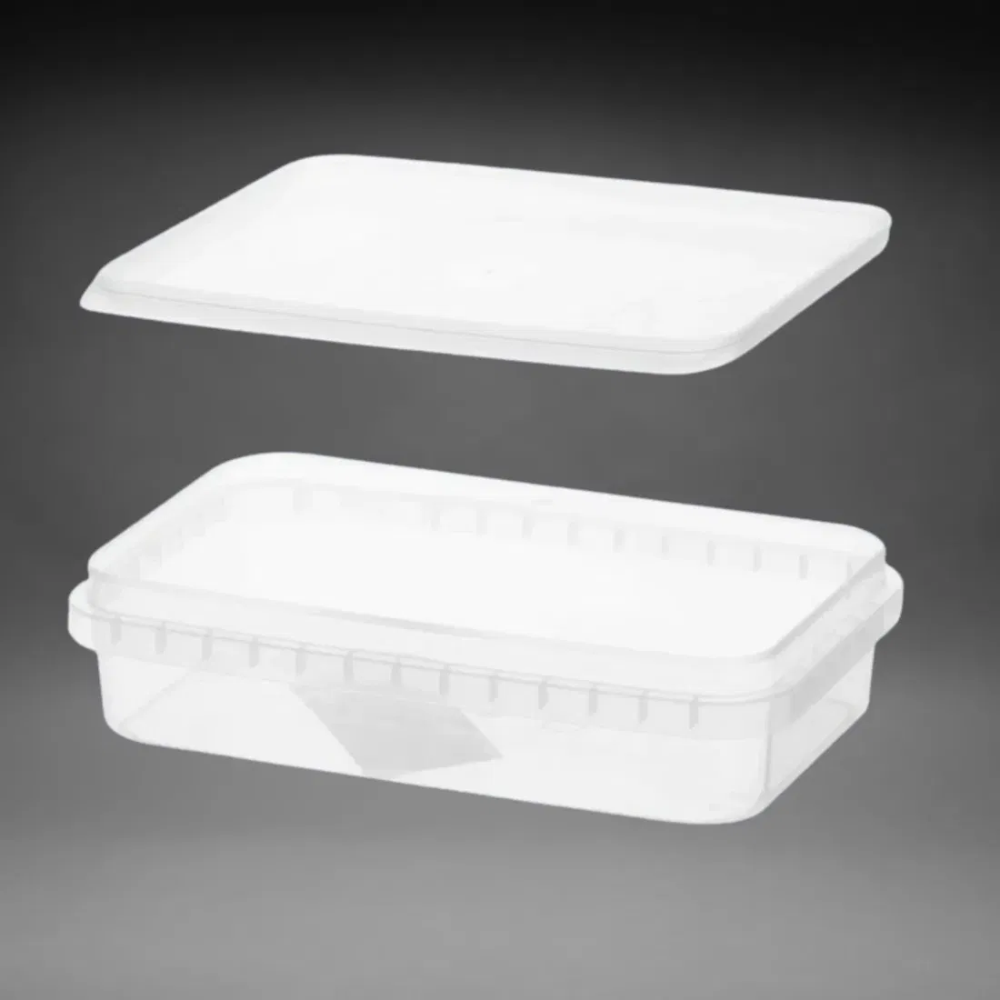 Rechteckschale 500g transparent